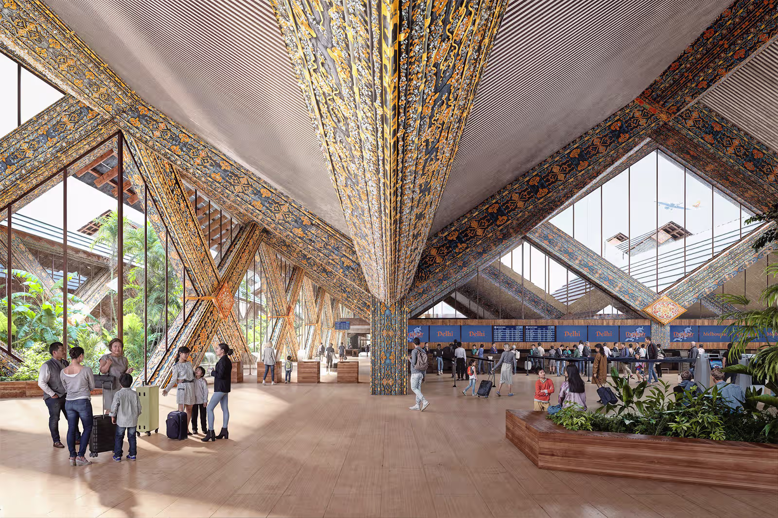 Gelephu International Airport – Artist Impression
